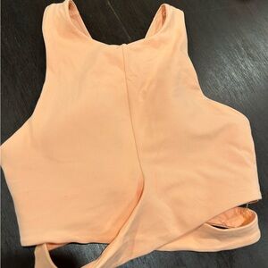 Athleta conscious cut out crop top size XS